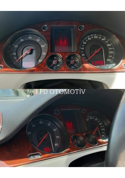 Volkswagen Passat B6 Maun Renk Full Set Torpido Konsol Maun Kaplama