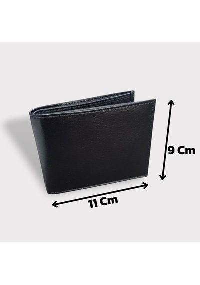 Gvnbag Hakiki Deri Erkek Bozuk Para Gözlü Siyah Cüzdan Gvn-0117 Siyah