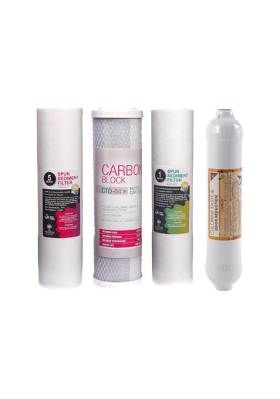 Su Arıtma Cihazı 4 Lü Filtre Seti Set