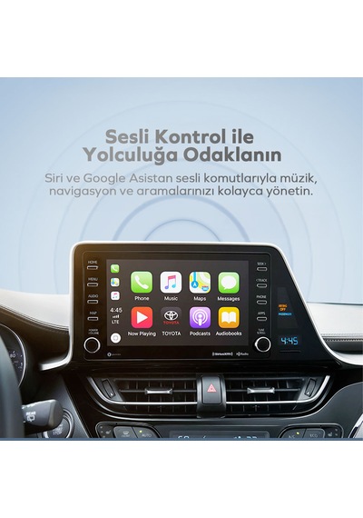 Woyax Kablosuz Carplay Dönüştürücü Android Auto Adaptörü Usb/type-c 2 Si 1 Arada Dongle Apple Carplay Kablosuz Bağlantı