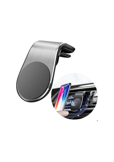 Araç Içi Mıknatıslı Telefon Tutucu Universal Holder Mandallı Rz-h003 Turuncu