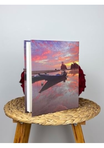 Fotoğraf Albümü 10x15cm 200 Fotoğraf Kapasiteli Renkli Sandal Desenli Anı Albümü