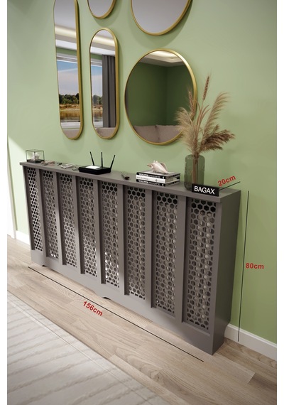 Petek Kaplama Modern Radyatör Kapatma Ünitesi Ön Panel Mdf Tasarım İç Ölçü 156 Cm Dış Ölçü 160 Cm Petek 156 Antrasit D6 Petek Kaplama Modern Radyatör Kapatma Ünitesi Ön Panel Mdf Tasarım İç Ölçü 156 Cm Dış Ölçü 160 Cm Petek 156 Antrasit D6
