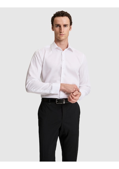 Pierre Cardin Erkek Beyaz Gömlek Desenli 50321023-vr013