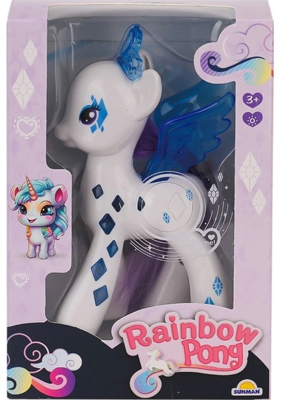 4385 Işıklı Unicorn Figür -sunman Standart