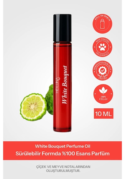 Heiluna White Bouquet Kadın Roll-On Parfüm EDP 10 ML