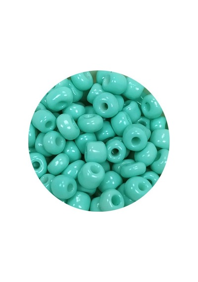 Dökme Cam Kum Boncuk Büyük Boy 6/0 4 Mm - 20 Gram - Açık Yeşil - Bnc088 Diğer