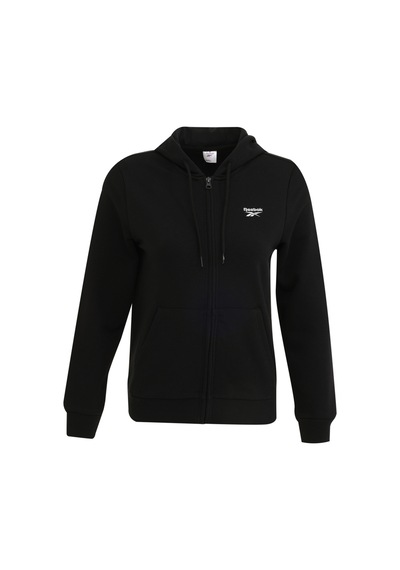 Reebok Rı Sl French Terry Fz Siyah Kadın Eşofman Üstü Siyah