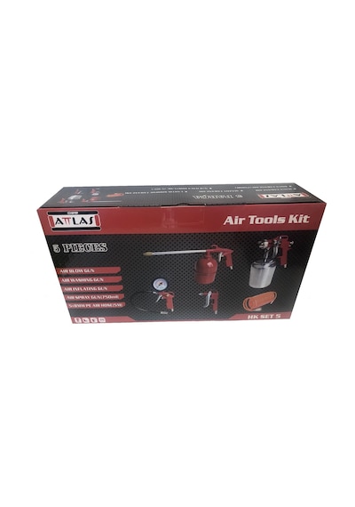 Havalı Alet Seti 5 Pcs Hk5Set Attlas