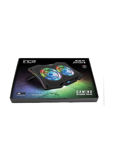 Inca INC-606TGS Arrax Çift Fanlı 13" - 17" Notebook Soğutucu