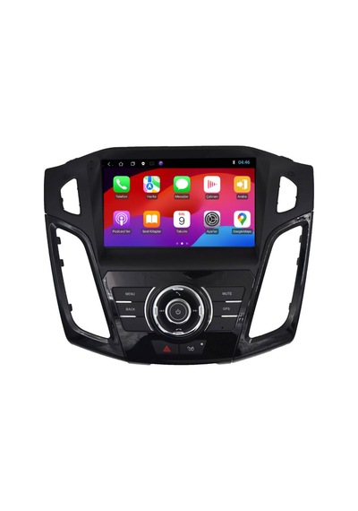 Ford Focus 3-3.5-4 Siyah Izgaralı 2k Görüntü Kalitesi Android 15 Multimedya Sistemi 8+256 Myway 2011-2018 9"