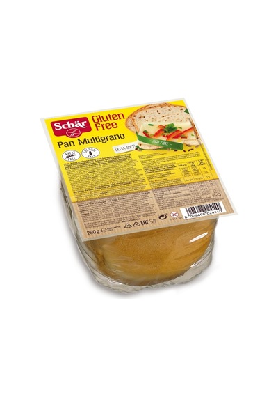 Pan Multigrano Glutensiz Keten Tohumu, Darı Ve Ayçekirdekli Ekmek 250 Gr 3 Adet