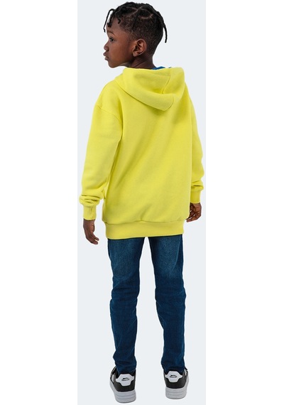 Slazenger DILAY IN Unisex Çocuk Sweatshirt Sarı