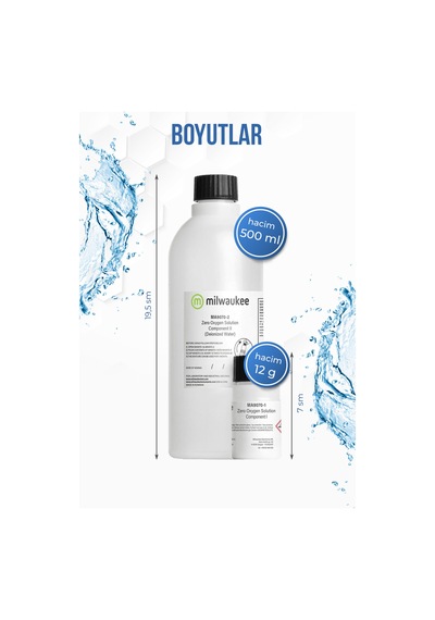 Milwaukee Ma9070 Sıfır Oksijen Kalibrasyon Solüsyonu 500 Ml