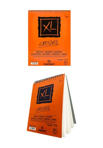 Canson Xl Croquis Spiralli Eskiz 90gr A5 50 Yp Pitt Graphite Matte 10b, 8b, 6b, 4b, 2b ,hb Eskiz Set