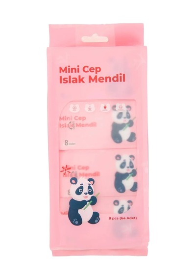 Mini Cep Islak Mendil Günlük Pratik 8&amp 39'lu Paket 5047 6'li