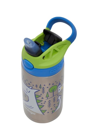 Gizmo Flip Dragon Çelik Çocuk Suluğu 380 Ml, Mavi