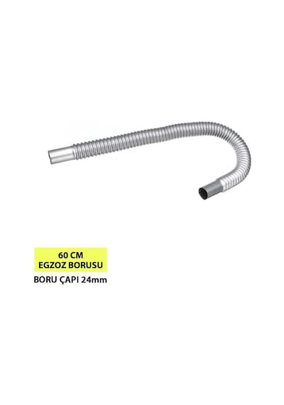 Shuıvan Dizel Isıtıcılar İçin Egzoz Borusu 60cm-1012 Çok Renkli