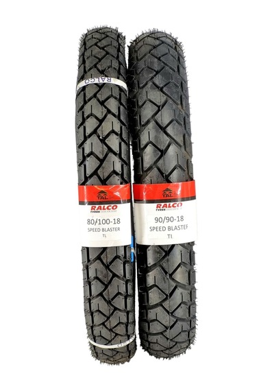 Ralco Tyres Honda Cbf 150 Lastik Takımı 80/100-18 Ve 90/90-18 Tl Tubeless - Dubleks