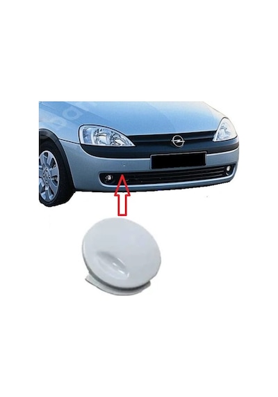 Opel Corsa C Ön Tampon Çeki Demir Kapagi, 1405484 499633221