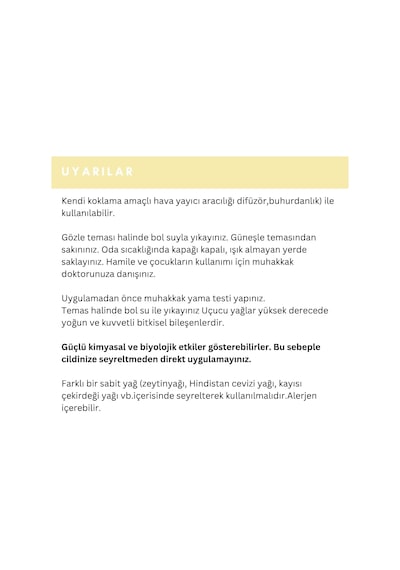Tr Limon Uçucu Yağı 10 Ml %100 Saf Ve Analizli Citrus Limon Lemon Oil Ferahlatıcı Aromaterapi Diğer