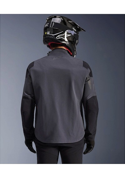 Alpinestars Maxdura Ds Xf Korumalı Motosiklet Montu Koyu Gri Siyah