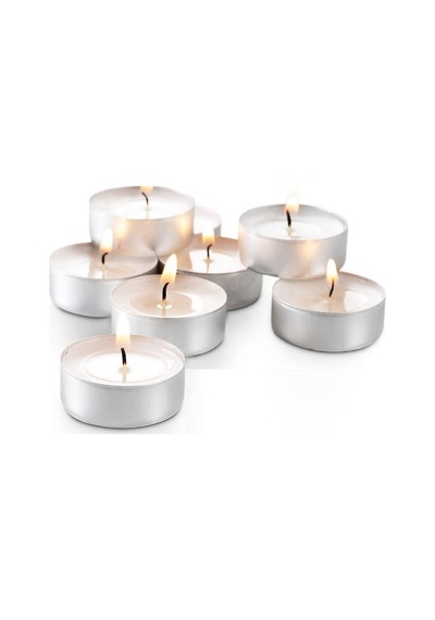Vıp Kalite 100 Adet Beyaz Tea Light Mum Beyaz Mum Yılbaşı Mumları 100 Pcs Vıp White Tea Light Candle