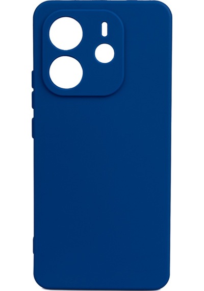 Xiaomi Redmi Note 14 4g Kılıf Zore Biye Silikon Mavi