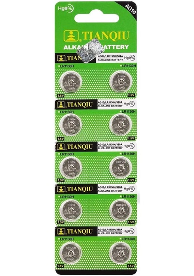 Buton Pil - Saat Lazer Hesap Makinesi Pili 10lu Paket Ag10 - Lr11