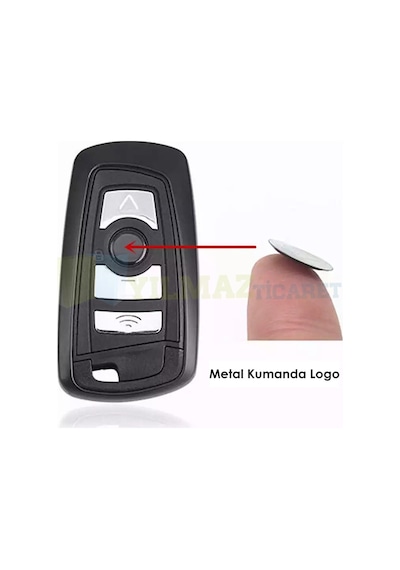 Bmw Anahtarlık Metal Alaşım Logo Amblem Arma 3M 1 Adet 11 Mm