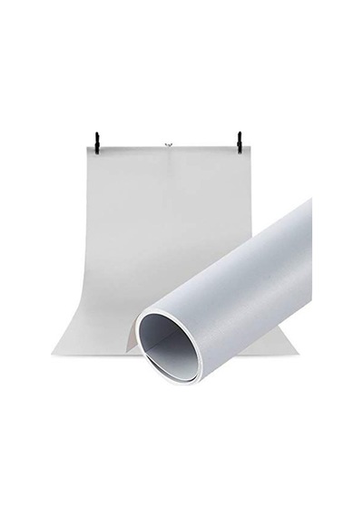 Deyatech 150 x 200 CM PVC Beyaz Fon Perde