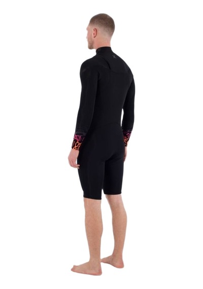 Hurley Hurley Air 22 Mm Bubble Ls Springsuit Erkek Siyah Fullsuit 2211