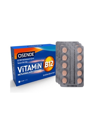 Osende Vitamin B12 30 Tablet Metilkobalamin