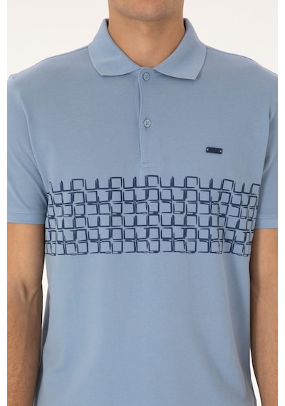 U.S. Polo Assn. U.s. Polo Assn. Erkek Açık Mavi Tişört 50324789-vr003 Acık Mavı
