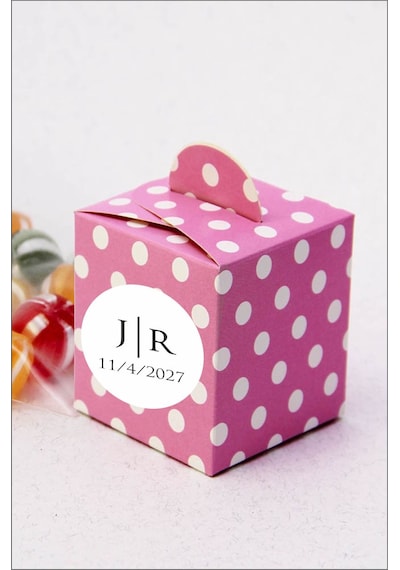 Nişan Nikah Düğün Sticker Süs Etiketi 48 Adet 3 Cm