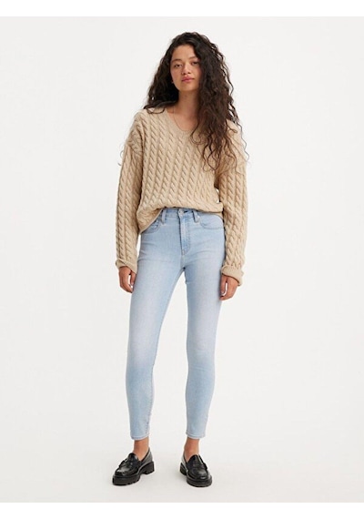 Levi's 721 High Rise Skinny Kadın Jean Pantolon - Cool Nights-2665 Açık Mavi