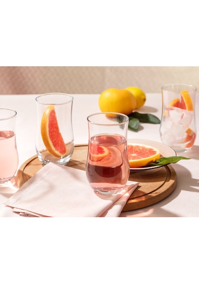 Madame Coco Coralie 4-lü Meşrubat Bardağı Seti 1kbard0492360 Ml-std