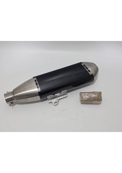S117 Evrensel Motosiklet Egzoz Susturucu Borusu 51mm