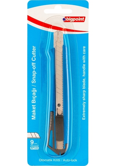 Bigpoint Maket Bıçağı Dar Metal Ağızlı X 24 Blister