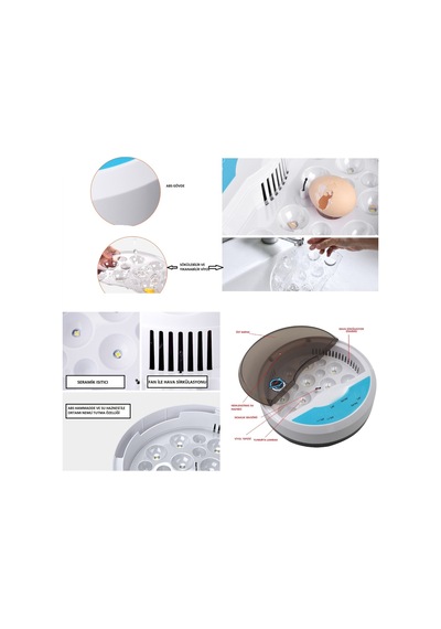 Yate10 Mini 9+4 Yumurtalı Otomatik Kuluçka Makinası