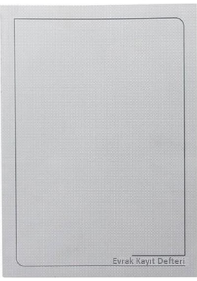 Bayındır Evrak Kayıt Defteri 40 Yp 1. Hamur 60 Gr./m2 24x34 Cm