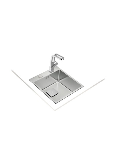 Teka Forlinea Rs15 2B 40.40 (Auto) Tek Hazneli Tezgahüstü/Tezgahasıfır (Flush) Paslanmaz Çelik Eviye - 115000019