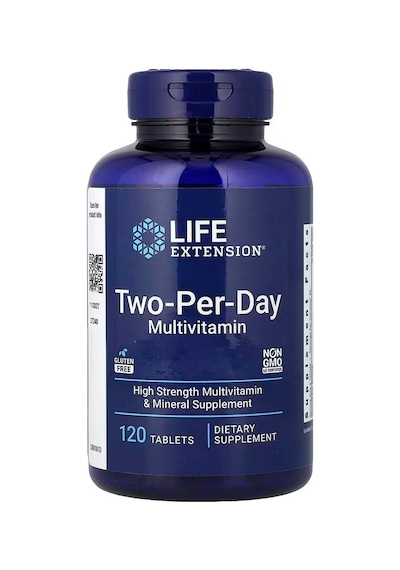 Life Extension Two-per-day Multivitamin & Mineral Supplement 120 Tablet