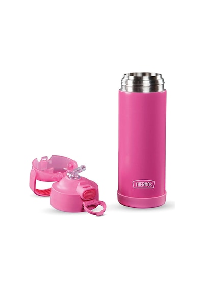 Thermos F422 Funtainer Çocuk Pipetli Termos 0,47l Neon Pink 024352 Pembe