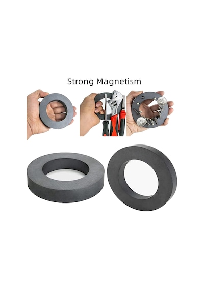Çap 70X32X10 Mm Ferrit - Halka Seramik Mıknatıs