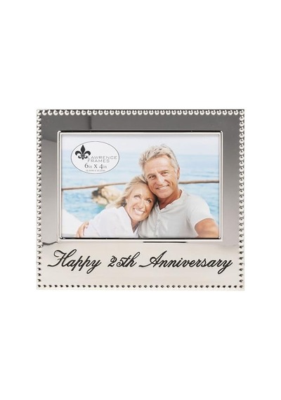 290064 4 X 6 Happy 25th Anniversary Bilderrahmen