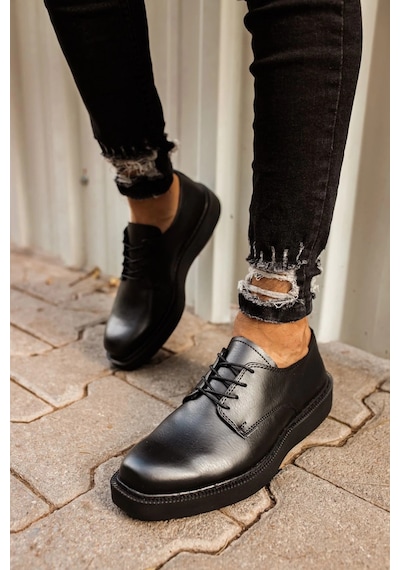 Chekich Ch001 - Fst Classic Lace Erkek Ayakkabı Sıyah Çok Renkli