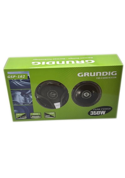 Grundig Gsp 162 16 Cm 350 Watt Kapaklı Oto Hoparlör Takımı