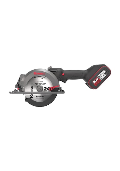 Kress KUE11 20 V 4.0 AH Li-ion Çift Akülü Kömürsüz Daire Testere 140 MM