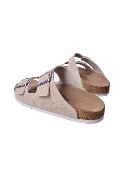 Kindep Fly Soft Çift Toka S902 Uniseks Terlik Bej Bej